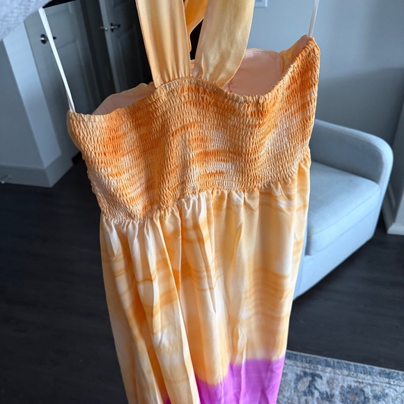 Buddy Love Orange/Pink Sundress - Picture 2 of 3